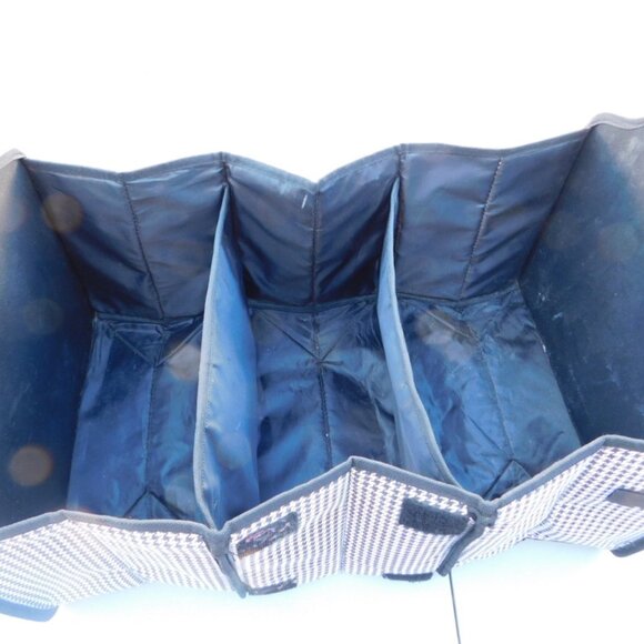 Picnic at Ascot gingham Car Organizer - Picture 2 of 9